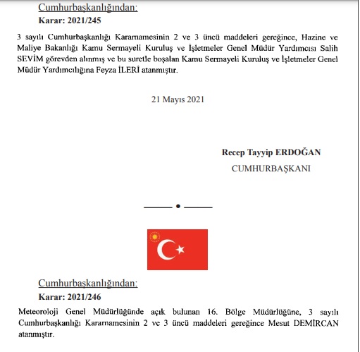 Resmi Gazete yayımlandı: Erdoğan'dan gece yarısı yeni atamalar!
