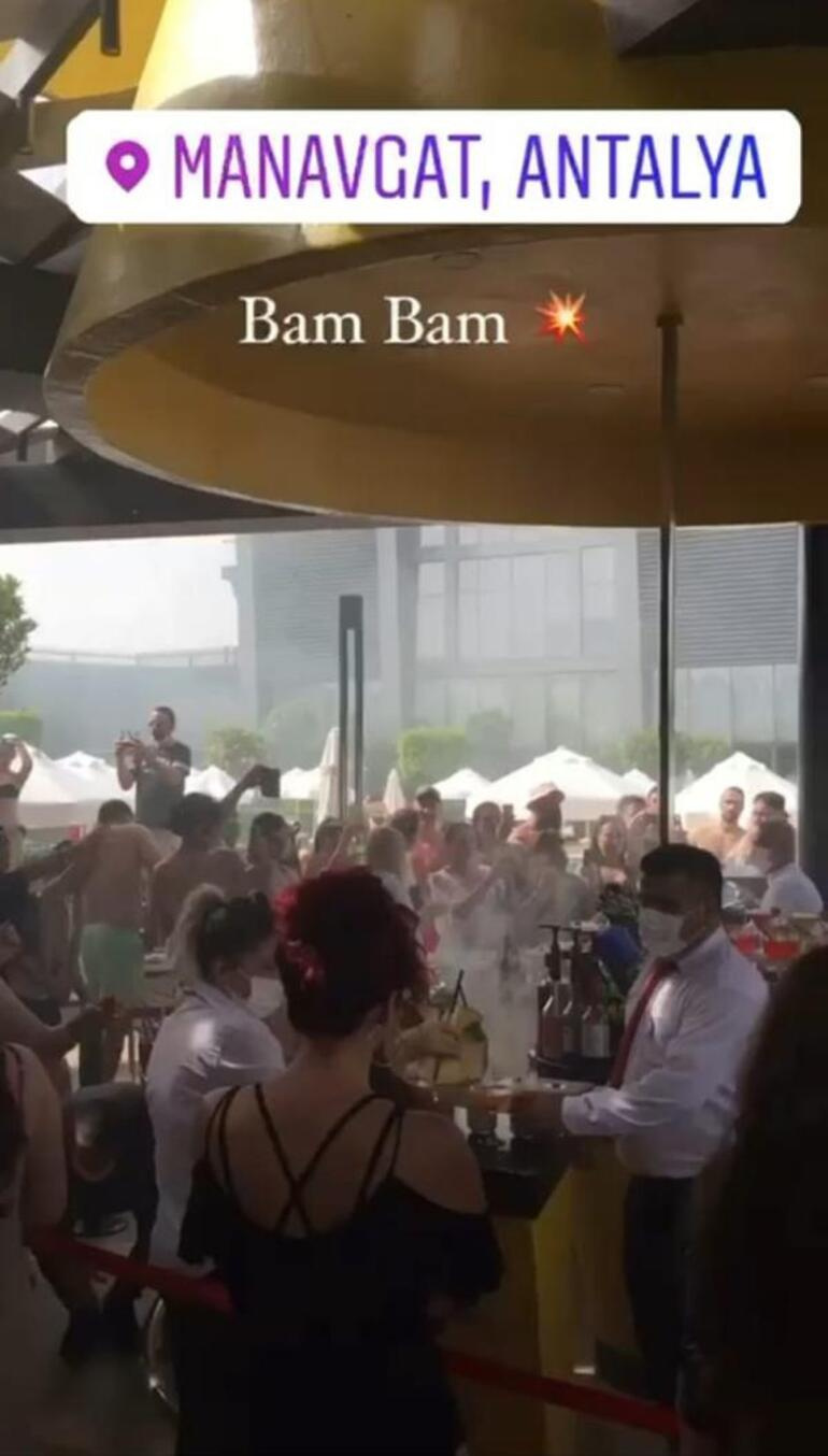 Tam kapanmada parti görüntüleriyle tepki çeken Manavgat'taki otel kapatıldı