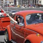 Ankara'da '102 vosvos'la 19 Mayıs konvoyu oluşturuldu 13 Ankara'da '102 vosvos'la 19 Mayıs konvoyu oluşturuldu