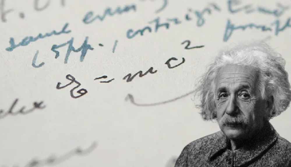 Einstein’ın E=mc² formülünü içeren el yazma mektubu 1,2 milyon dolara satıldı