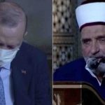 Erdoğan'ın da Ayasofya'da bulunduğu sırada imam Atatürk'e lanet okudu 13 Erdoğan'ın da Ayasofya'da bulunduğu sırada imam Atatürk'e lanet okudu