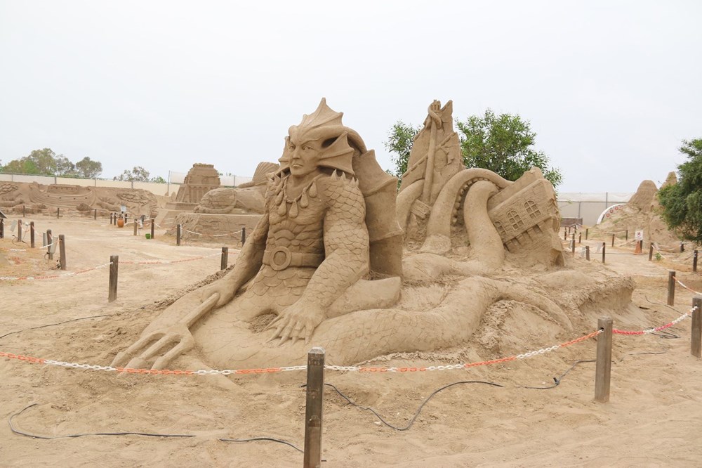 16. Uluslararası Antalya Kum Heykel Festivali'nin bu yılki teması 'Kayıp Kent Atlantis' 5 16. Uluslararası Antalya Kum Heykel Festivali'nin bu yılki teması 'Kayıp Kent Atlantis'