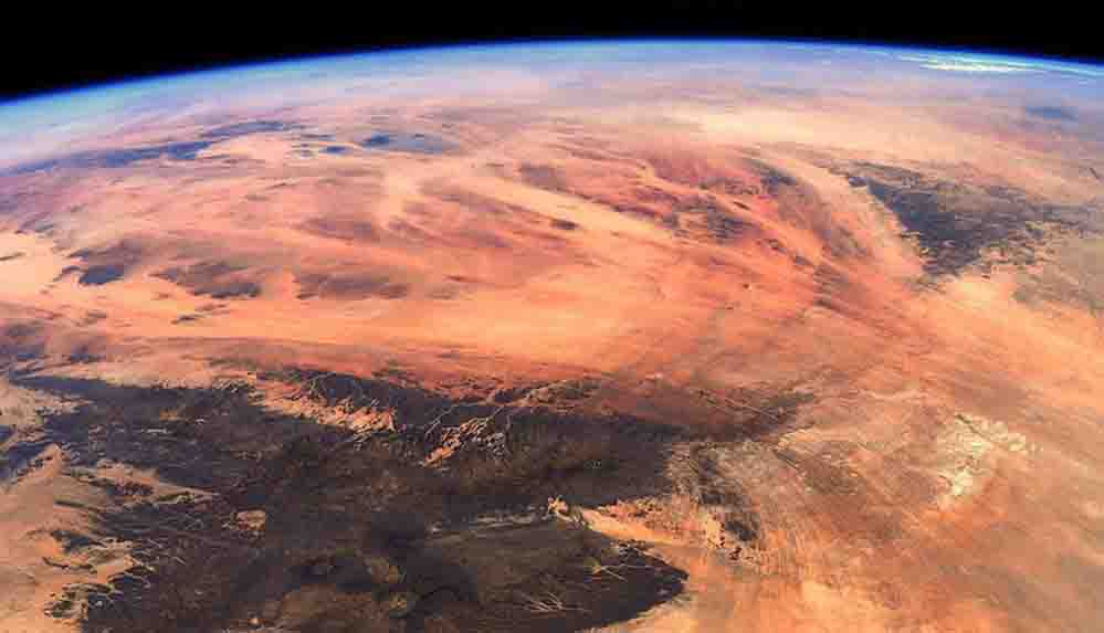 Fransız astronot yörüngeyi görüntüledi: "Mars değil, Dünya!"