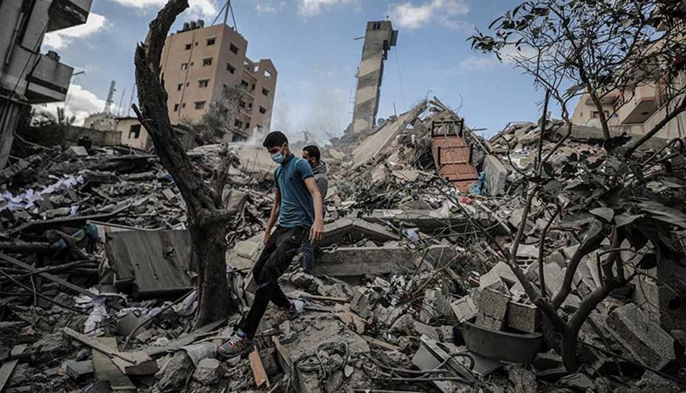 İsrail'in Gazze Şeridi'ne düzenlediği saldırılarda hayatını kaybedenlerin sayısı 227'ye yükseldi