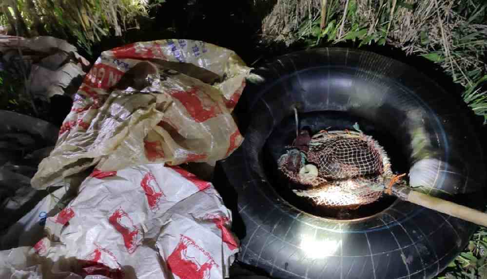 Van'da kaçak inci kefali avlayanlara ceza!