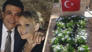Vefat eden Oğuz Yılmaz'ın mezarını ziyaret eden eşi Aylin Yılmaz: Birbirimize doyamadık