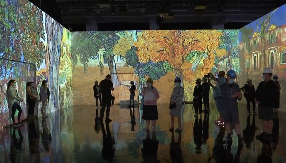 Vincent van Gogh sergisinde teknoloji ve sanat birleşti