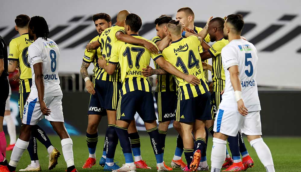 Fenerbahçe BB Erzurumspor'u 3 golle geçti, zirve takibine devam dedi