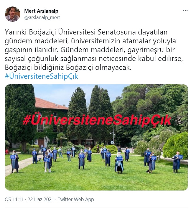 Boğaziçi akademisyenlerinden çağrı 3 Boğaziçi akademisyenlerinden çağrı