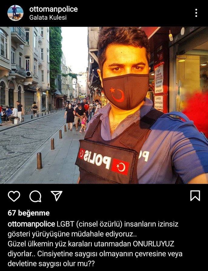 "Cinsel özürlü insanların izinsiz yürüyüşüne müdahale ediyoruz" paylaşımı sosyal medya büyük tepki çekti