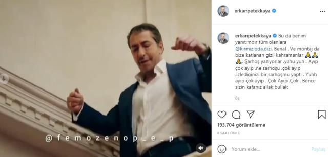 Erkan Petekkaya'dan Acun Ilıcalı'ya Kerimcan Durmaz tepkisi: Acun efendi yuh! 4 Erkan Petekkaya'dan Acun Ilıcalı'ya Kerimcan Durmaz tepkisi: Acun efendi yuh!