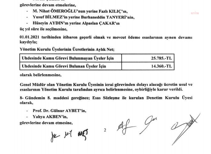 Ziraat Bankası yönetiminin aylık net maaşı: 25 bin 785 lira!