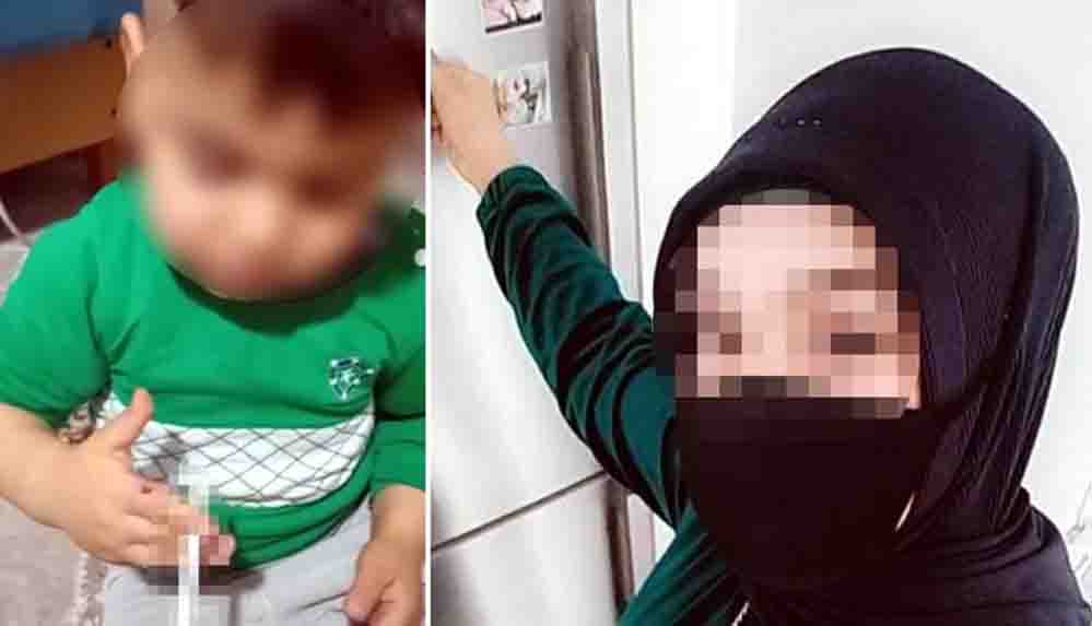 3 yaşındaki çocuğuna zorla sigara içirip ilaç veren kadın gözaltına alındı