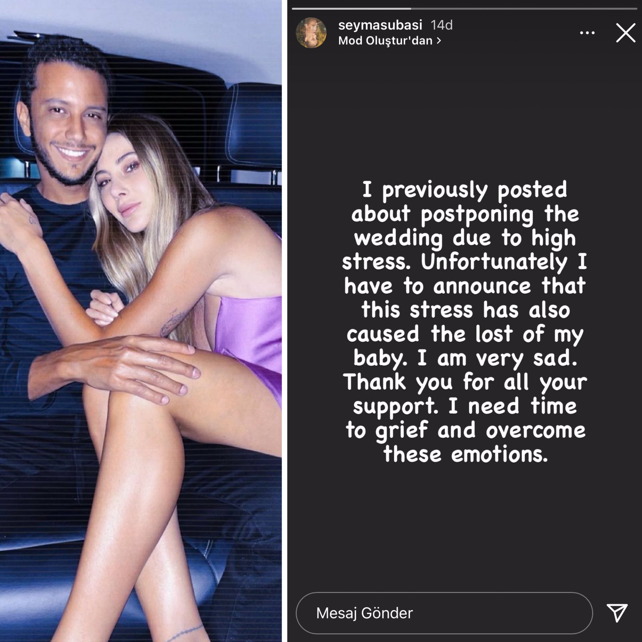 Şeyma Subaşı bebeğini kaybettiğini duyurdu 3 Şeyma Subaşı bebeğini kaybettiğini duyurdu