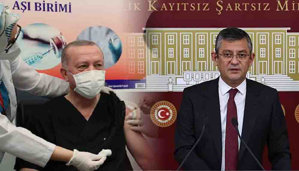CHP'li Özel'den Cumhurbaşkanı Erdoğan'a 'üçüncü doz aşı' tepkisi