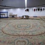 Dolmabahçe Sarayı'nın en büyük halısı restore ediliyor
