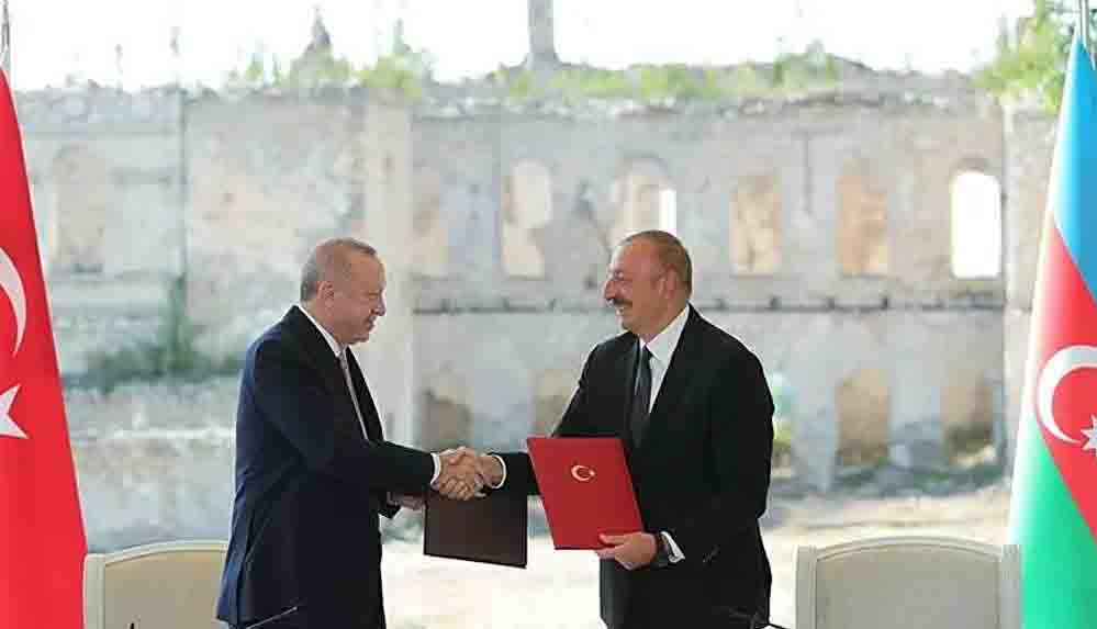 Erdoğan Türkiye olarak kadim şehir Şuşa'da en kısa sürede bir başkonsolosluk açmayı planlıyoruz