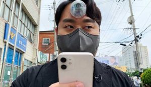 Güney Koreli tasarımcıdan telefon bağımlıları için 'üçüncü göz'