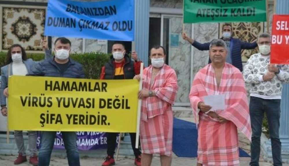 Hamamcılar-peştamal-ve-sabunlarıyla-meydana-çıkıp-isyan-etti--“Hamamlar-virüs-yuvası-değil-şifa-yeridir”