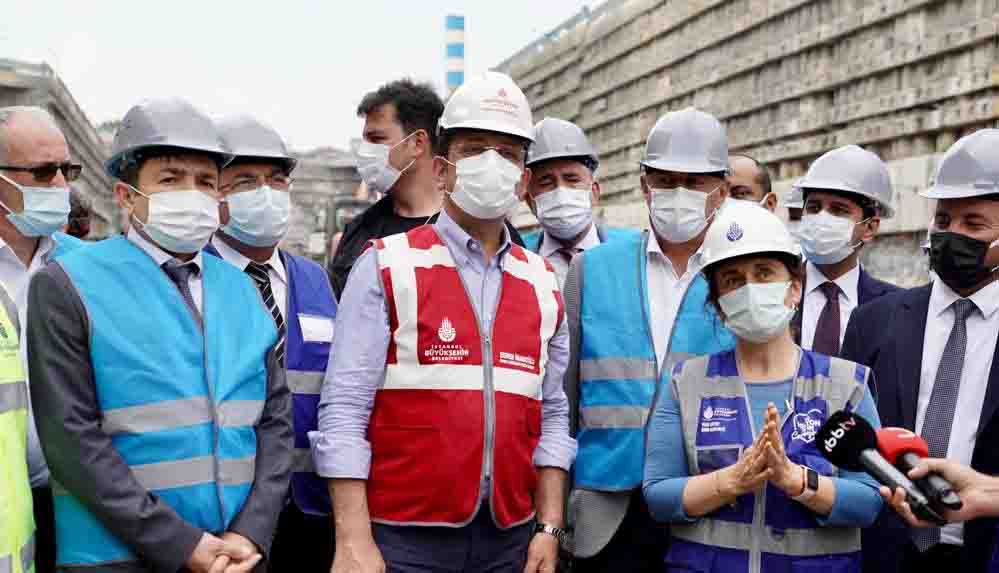 'İBB metro hattını durdurdu' iddialarına İmamoğlu cevap verdi