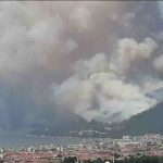 Marmaris’te orman yangını