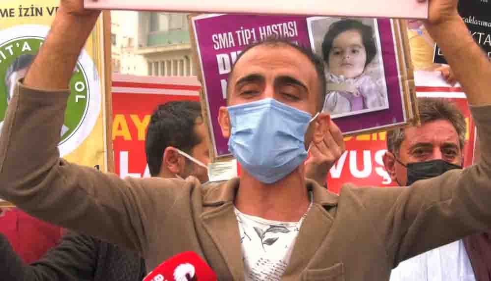 SMA aileleri Ankara'dan seslendi 2 kardeşimi de kaybettim. Zolgensma Türkiye'ye gelsin