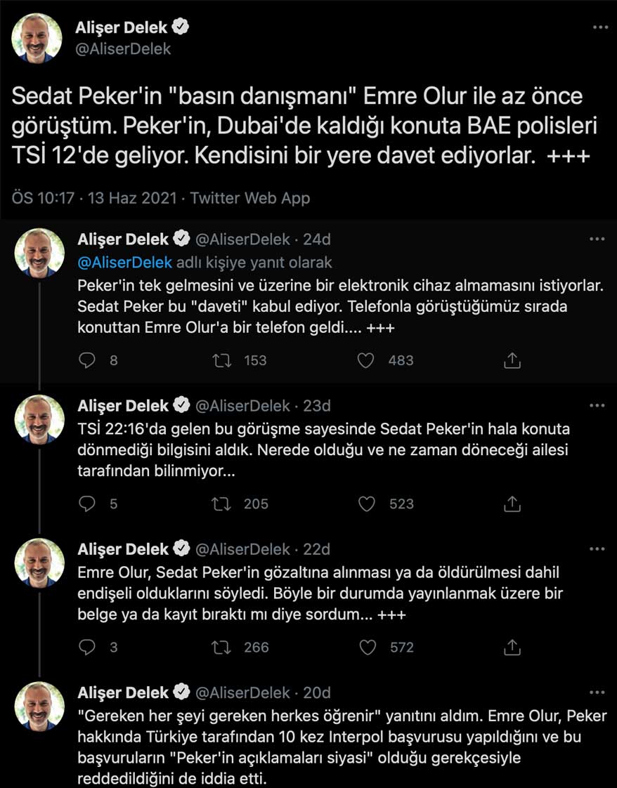 Sedat Peker hakkında yeni açıklama: "Can güvenliğinden endişe ediyoruz!"