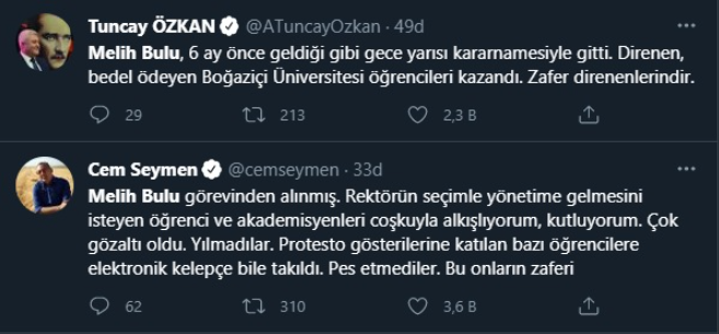 Melih Bulu'nun, Erdoğan'ın kararıyla görevden alınması sosyal medyanın gündeminde: "Geldiği gibi gitti"