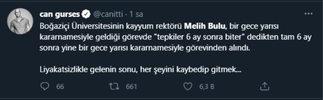 Melih Bulu'nun, Erdoğan'ın kararıyla görevden alınması sosyal medyanın gündeminde: "Geldiği gibi gitti"