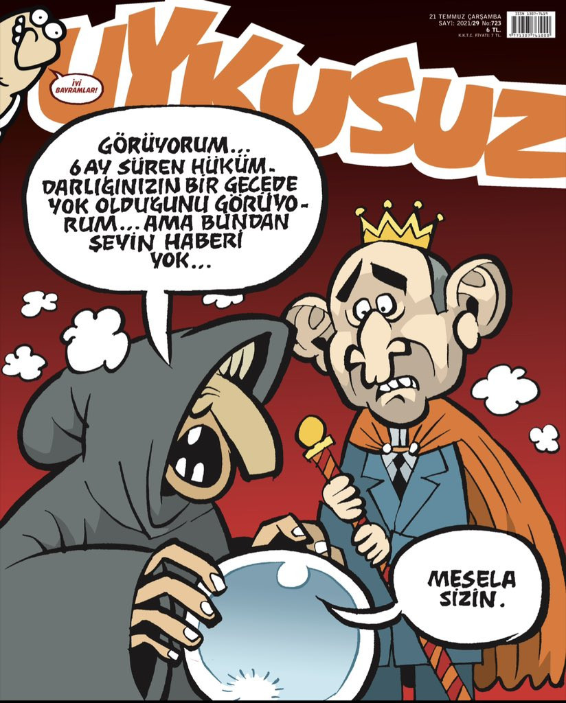 Uykusuz'dan görevden alınan Melih Bulu kapağı