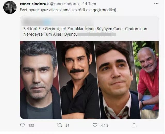 Sadakatsiz'in Volkan'ı Caner Cindoruk'tan hakkında çıkan haberlere tepki: 'Sektörü ele geçirmedik' 3 Sadakatsiz'in Volkan'ı Caner Cindoruk'tan hakkında çıkan haberlere tepki: 'Sektörü ele geçirmedik'