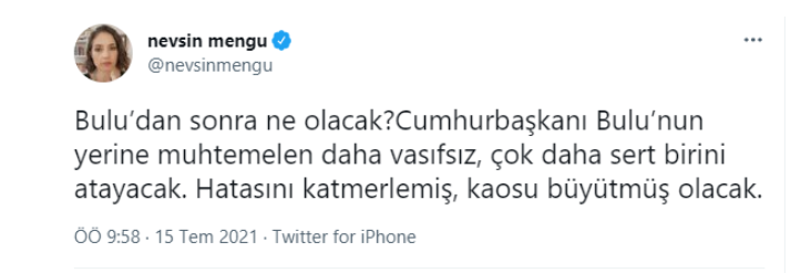 Melih Bulu'nun, Erdoğan'ın kararıyla görevden alınması sosyal medyanın gündeminde: "Geldiği gibi gitti"