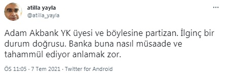 Kendisini hedef alan Prof. Dr. Özgür Demirtaş'tan Atilla Yayla'ya: Siyasal İslam’a yanlayan bir liboşsunuz