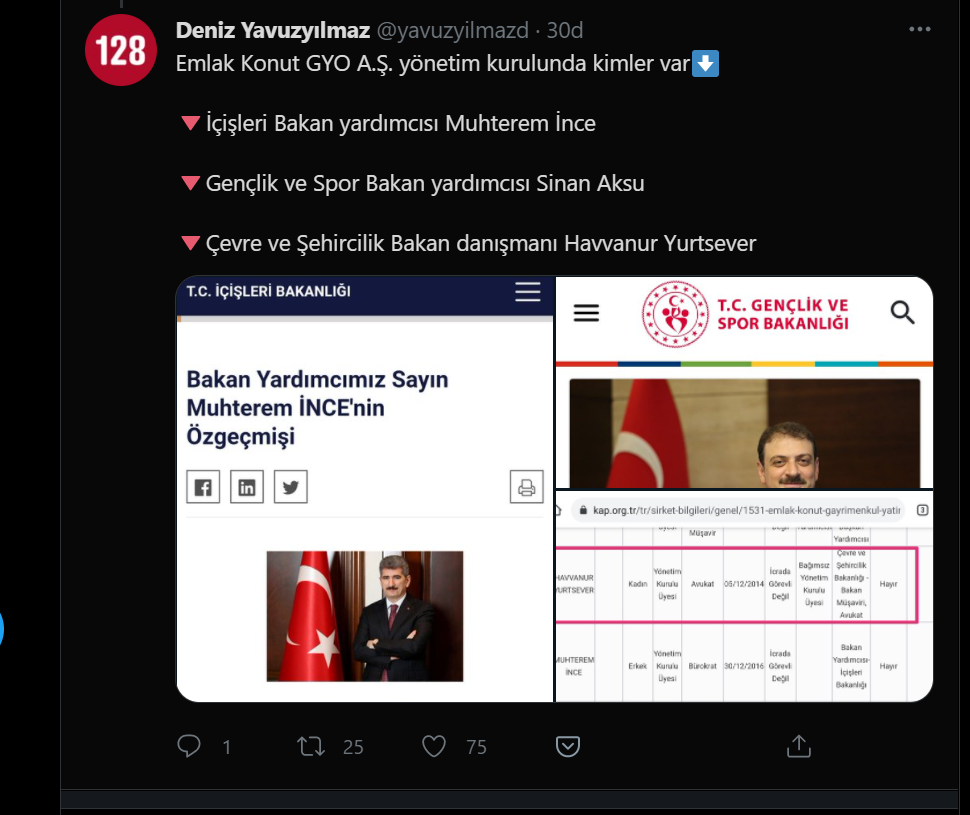 AKP'li isimlerin Emlak Konut'tan çift maaş aldığı ortaya çıktı