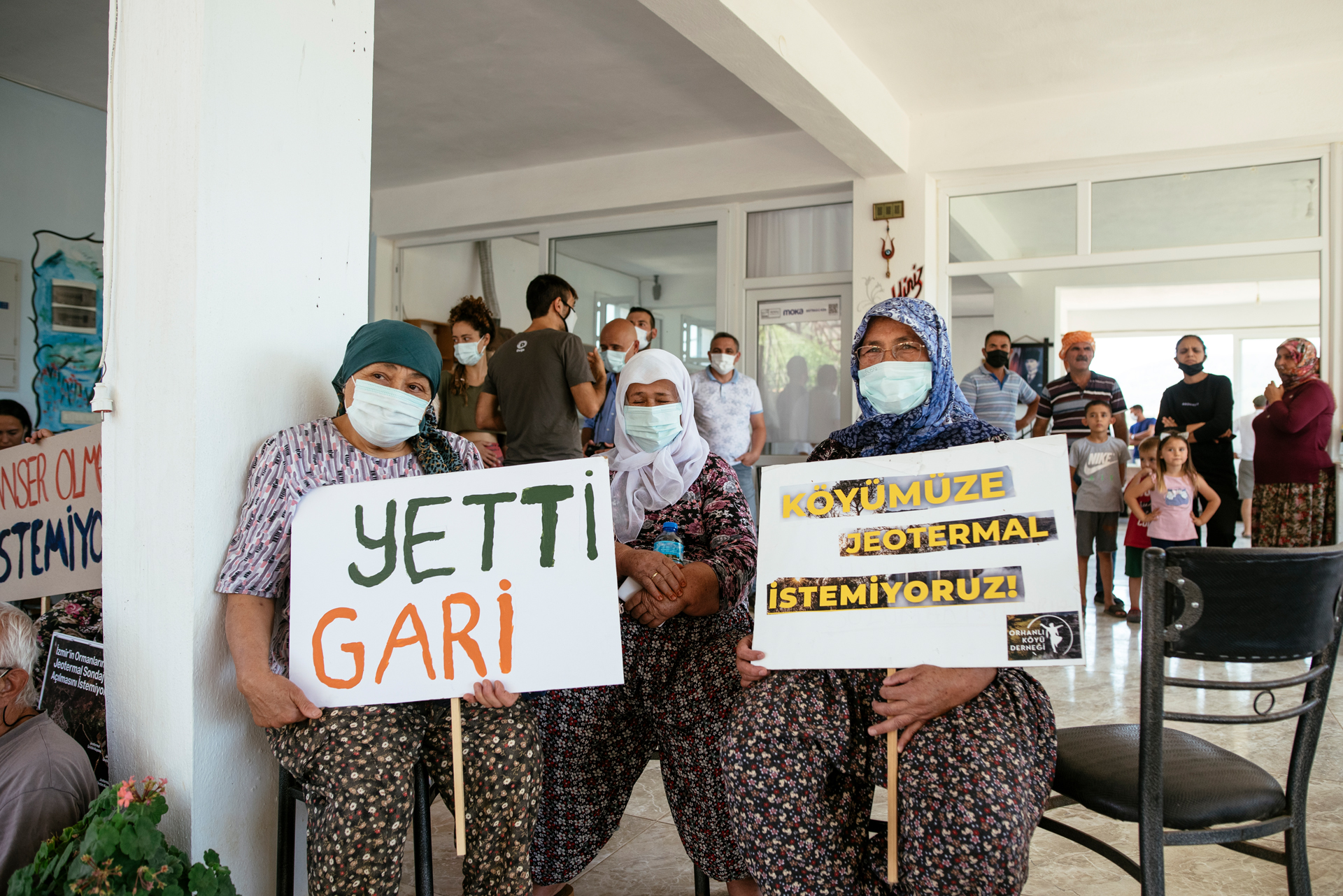 Orhanlı köylüleri jeotermal santrale karşı mücadele veriyor: “Orhanlı sahipsiz değildir”