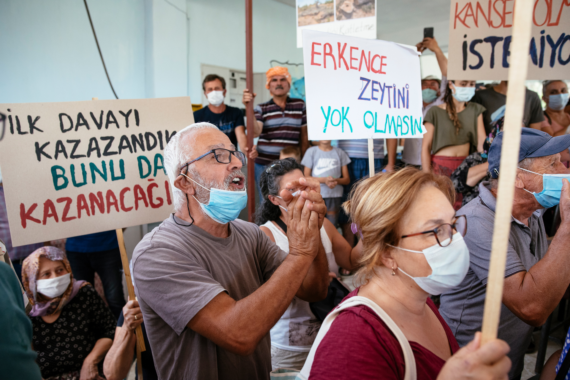 Orhanlı köylüleri jeotermal santrale karşı mücadele veriyor: “Orhanlı sahipsiz değildir”