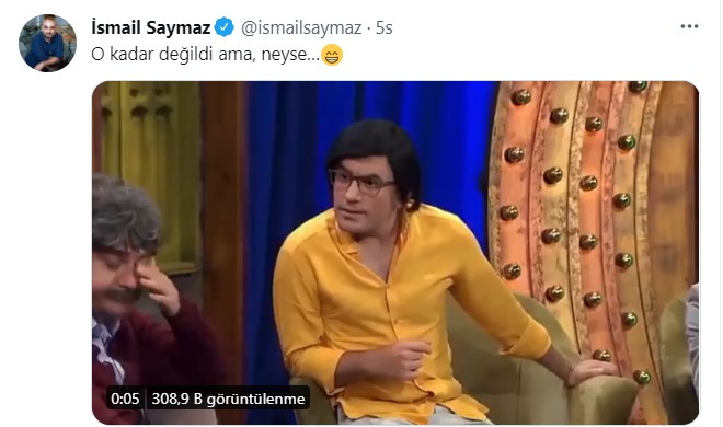 Güldür Güldür Show'da 'İsmail Saymaz' göndermesi