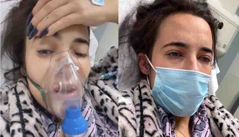 Aşı olmayan ve koronavirüse yakalanan Stephanie Davis Cildime dokunamıyordum