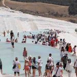 'Beyaz cennet' Pamukkale'yi bayramda 121 bin kişi ziyaret etti 14 'Beyaz cennet' Pamukkale'yi bayramda 121 bin kişi ziyaret etti