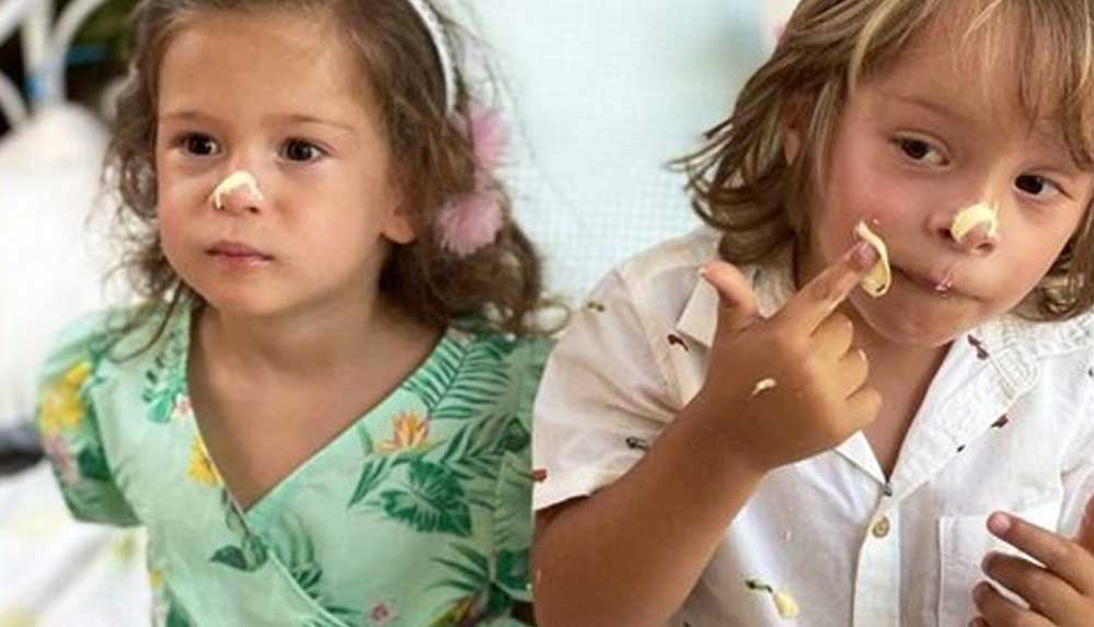 Doğa Rutkay'ın ikizleri 3 yaşında: "Başıma gelen en güzel şeylersiniz"