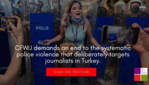 Gazetecilikte Kadın Koalisyonu'ndan "gazetecilere polis şiddetine karşı" imza kampanyası