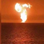 Hazar Denizi'nde patlama meydana geldi