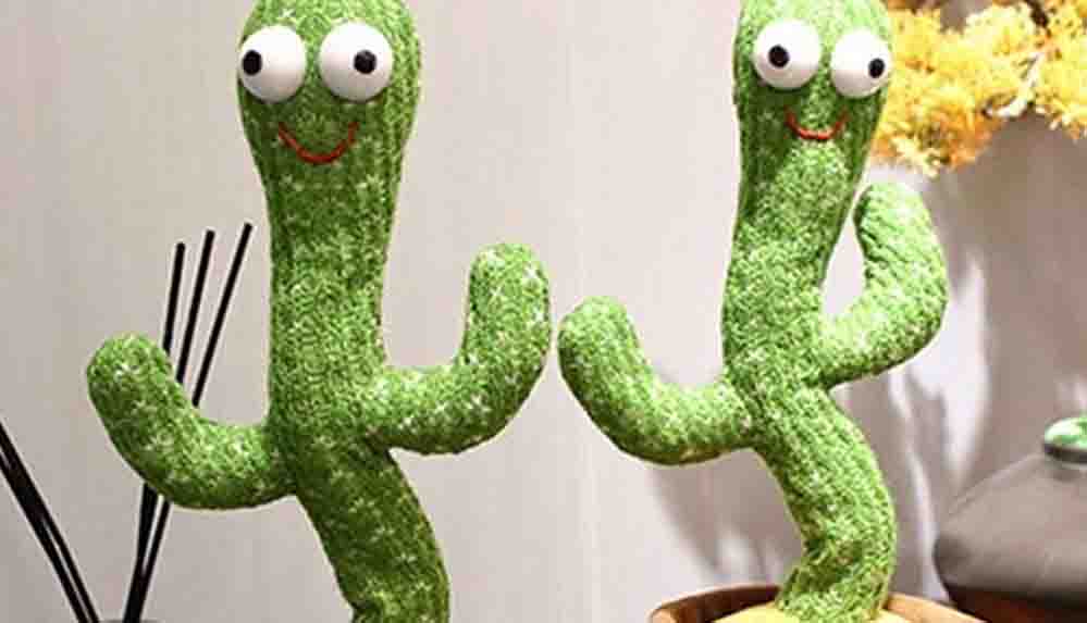 Kaktüs oyuncağın yabancı dilde ‘kokain ve intihar’ ile ilgili rap yaptığı ortaya çıktı