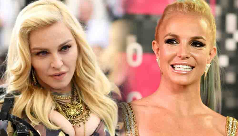 Madonna'dan Britney Spears'a destek Hayatını geri verin!