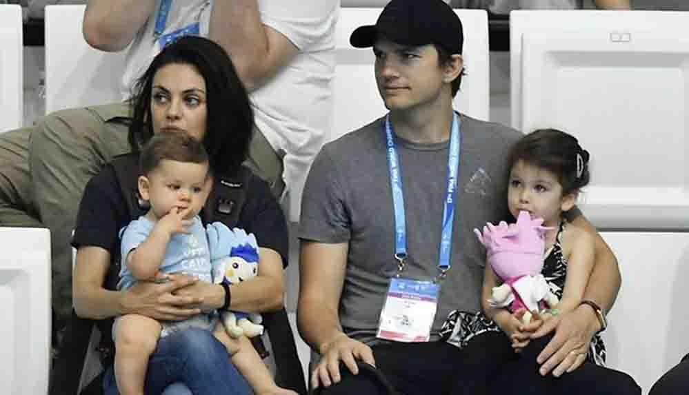 Mila Kunis ve Ashton Kutcher'dan şaşırtan itiraf Çocuklar iyice kirleninceye kadar bekliyoruz