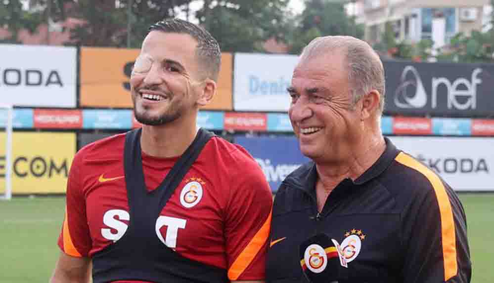 Omar Elabdellaoui, Galatasaray antrenmanına çıktı
