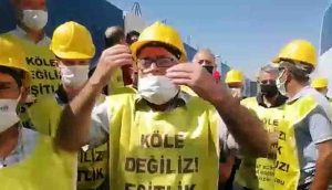 Uyar Maden işçilerinin Ankara'ya girişine izin verilmedi işçiler Bakan Soylu'nun verdiği sözü hatırlattı