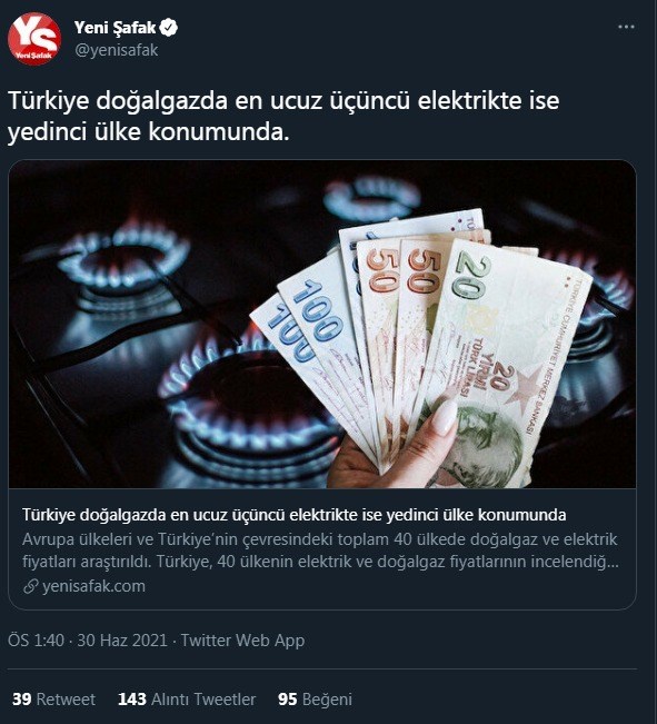 Yeni Şafak'tan zamlara ilişkin ilginç yorum!