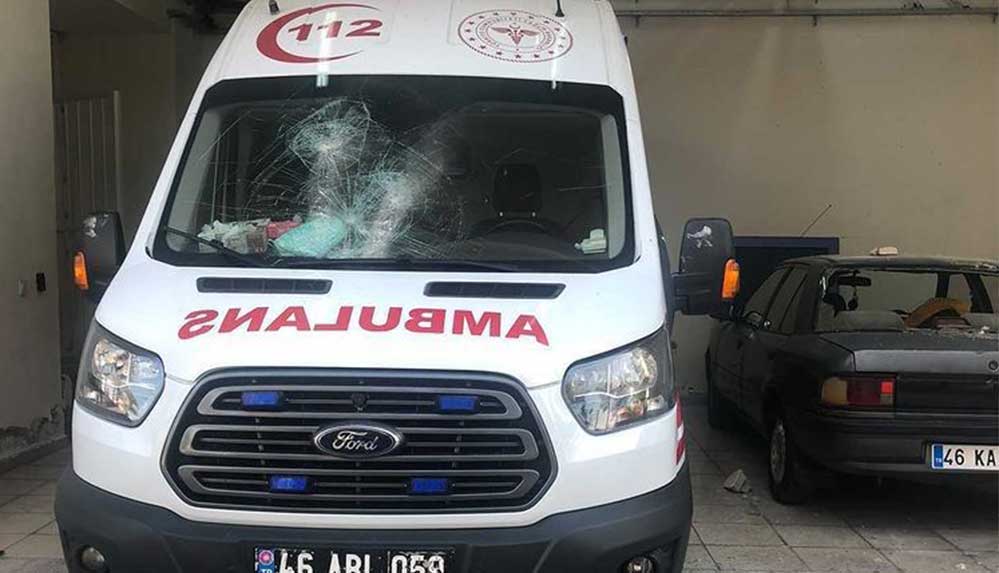 Diş ağrısı için ambulans talep etti, talebi kabul edilmeyince 112 istasyonuna taşla saldırdı