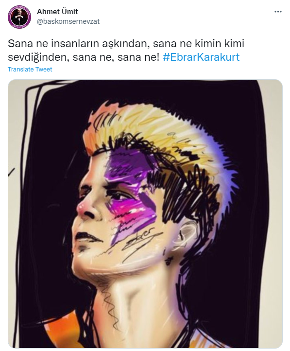 Homofobik saldırıların hedefi olan Ebrar Karakurt'a destek yağdı